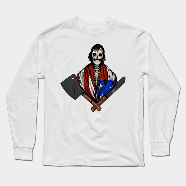 Bill the butcher Long Sleeve T-Shirt by ZethTheReaper